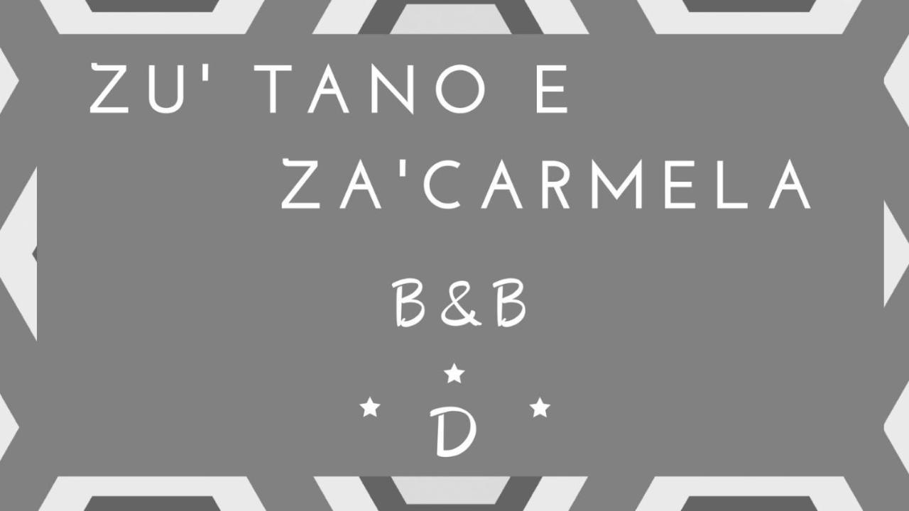 B&B Zu Tanu E Za Carmela Realmonte Buitenkant foto